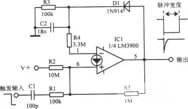 使用LM3900的振蕩電路