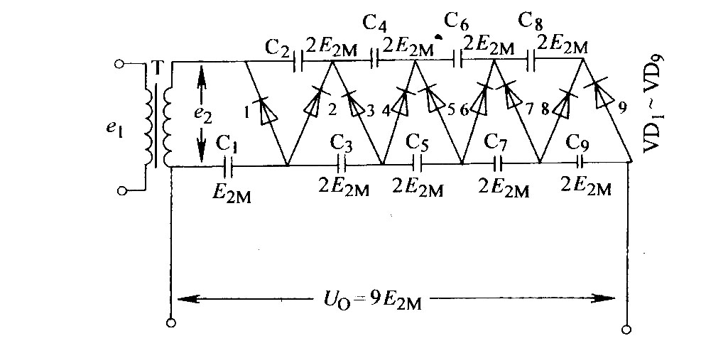 九倍壓整流電路