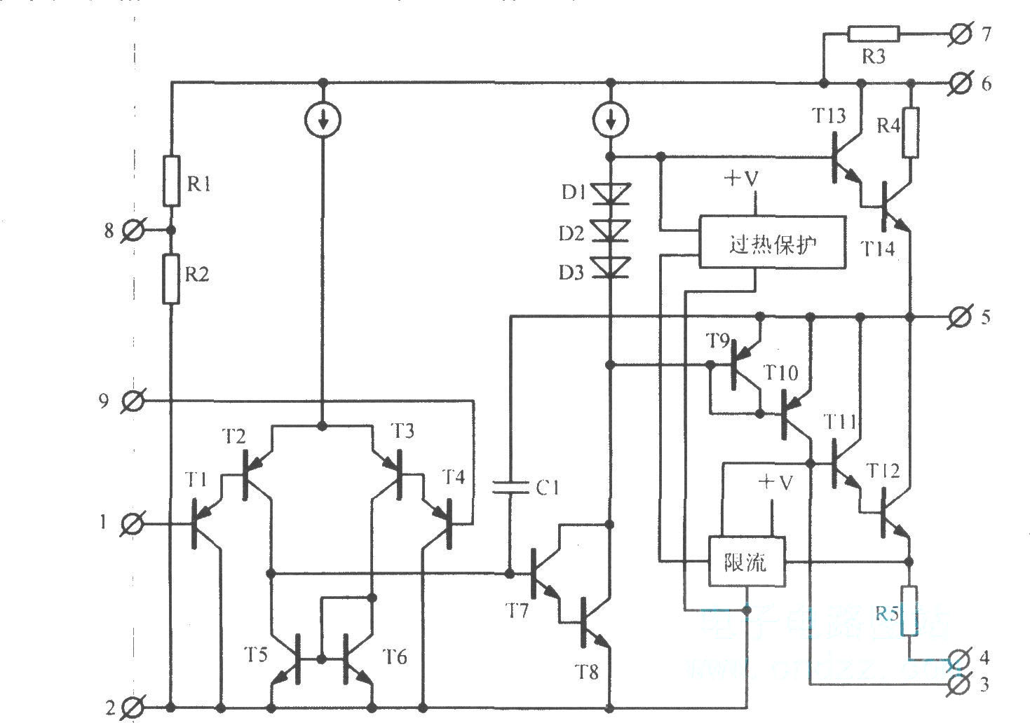 音頻功率放大電路TDAl512