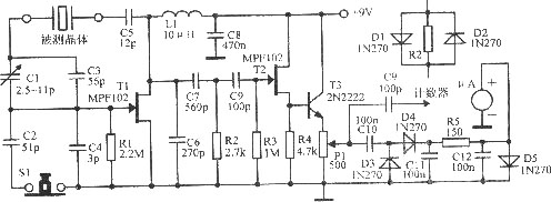 100kHz～20MHz晶體振蕩器