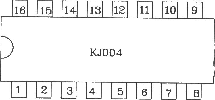 可控硅移相触发器KJ004的典型应用电路图