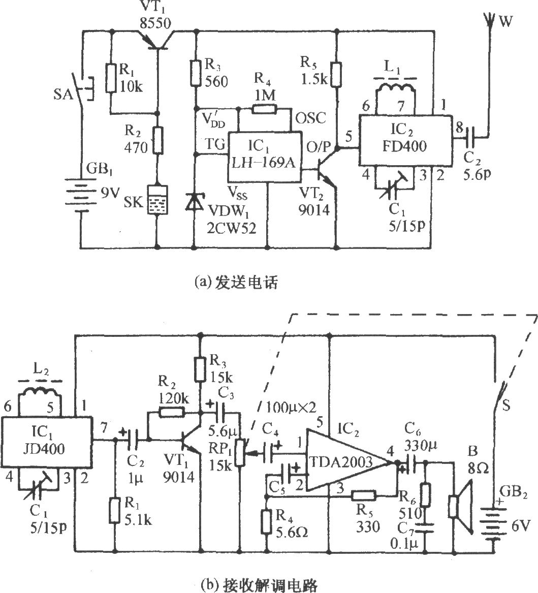 珍貴文物失竊無線電尋蹤裝置電路