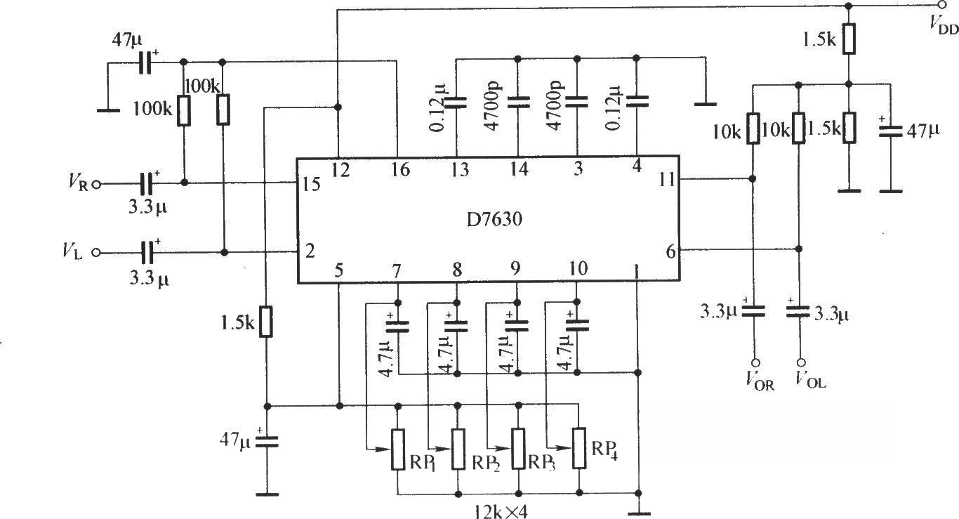 D7630的應(yīng)用電路