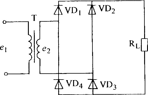 單相橋式整流電路