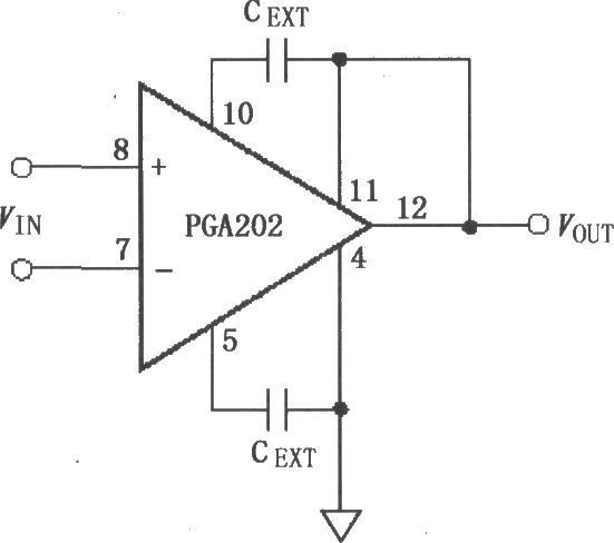 PGA202输出滤波电路