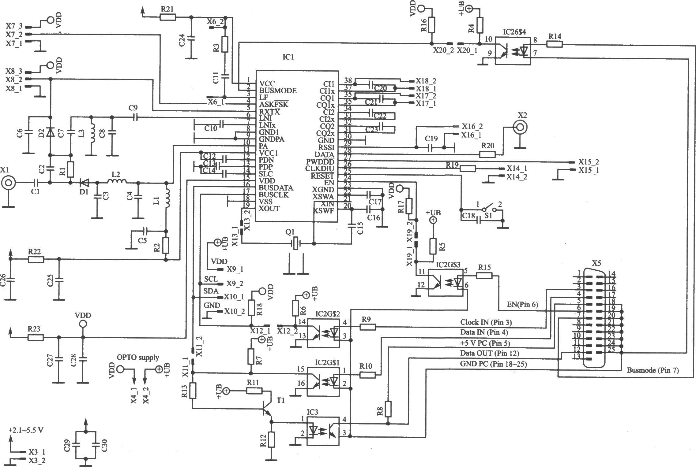 TDA5251 ASK/FSK 315 MHz收發(fā)器