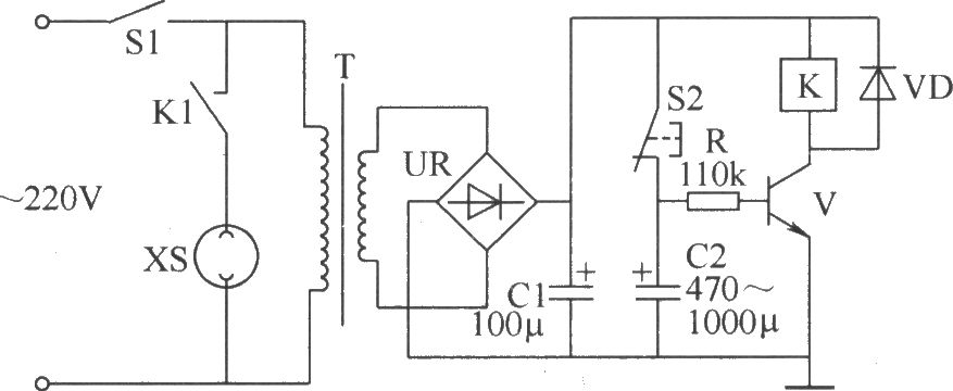 衛(wèi)生間門控開關(guān)電路(四)