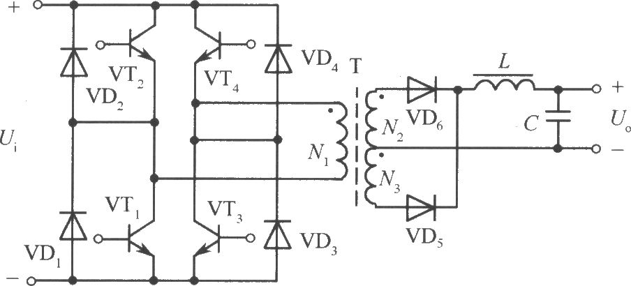 全橋式變換器電路