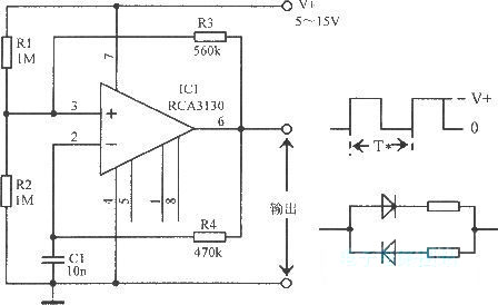 1Hz～1MHz多諧振蕩電路