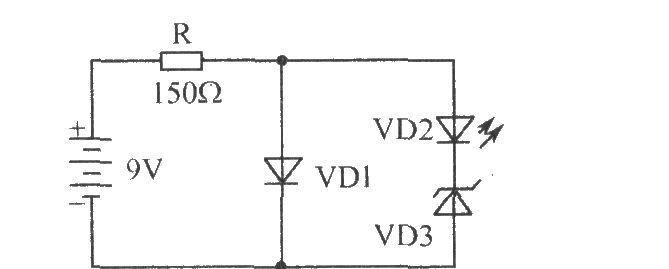 雙發光二極管交替閃爍器電路