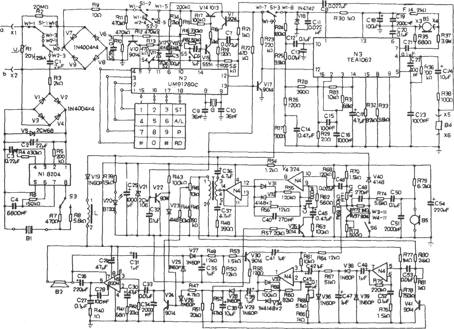 HA34(Ⅳ)P／TSD型電話機