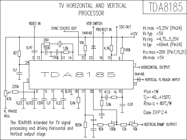 TDA8185功放电路