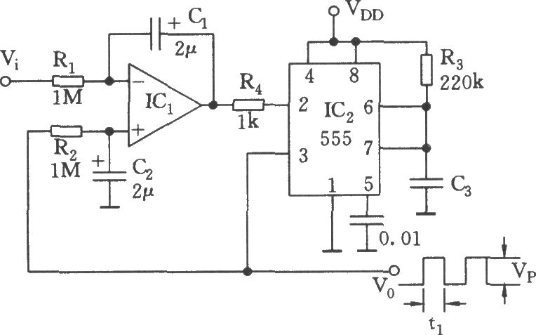 線性電壓／頻率轉換電路(555)