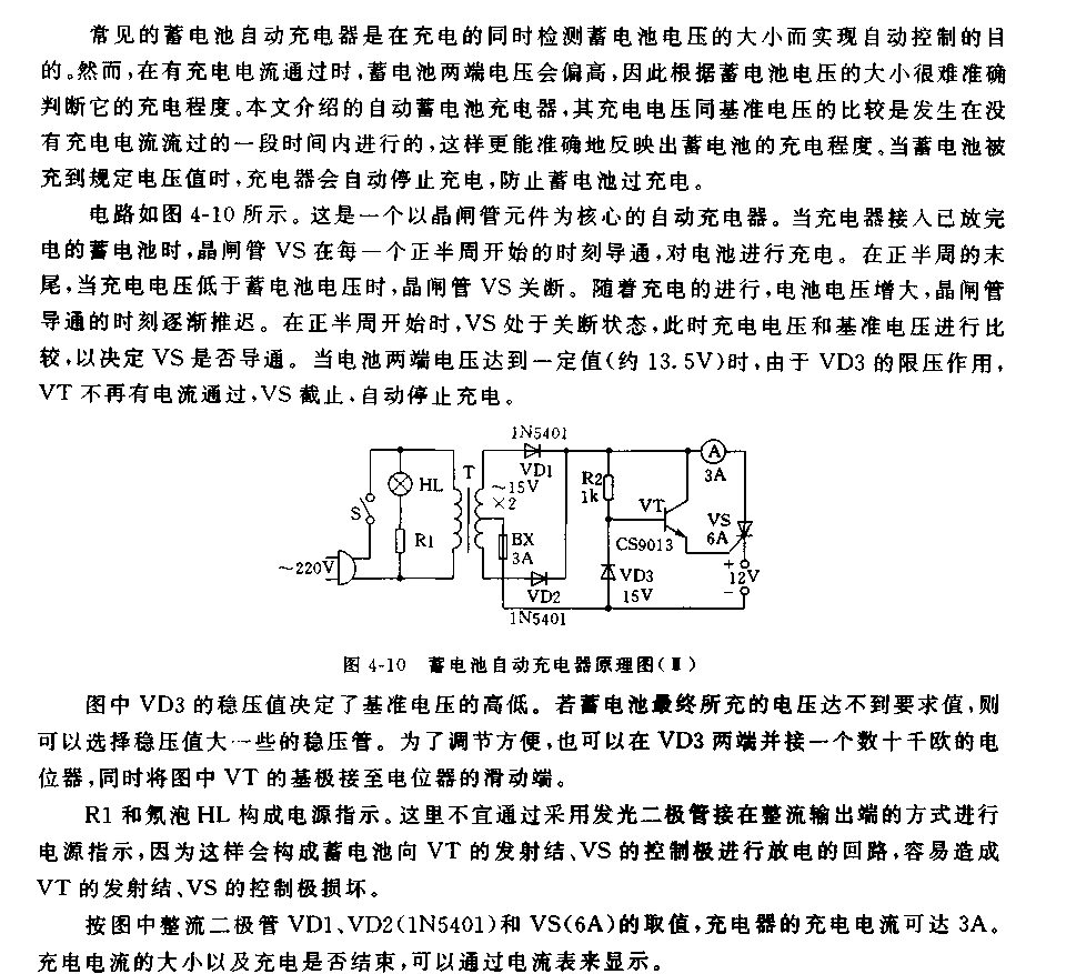 蓄電池自動充電器(3)