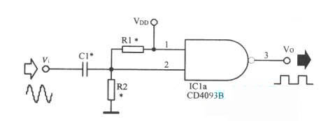 正弦波轉(zhuǎn)換為方波的電路