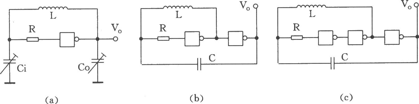 用与非门组成的LC振荡器