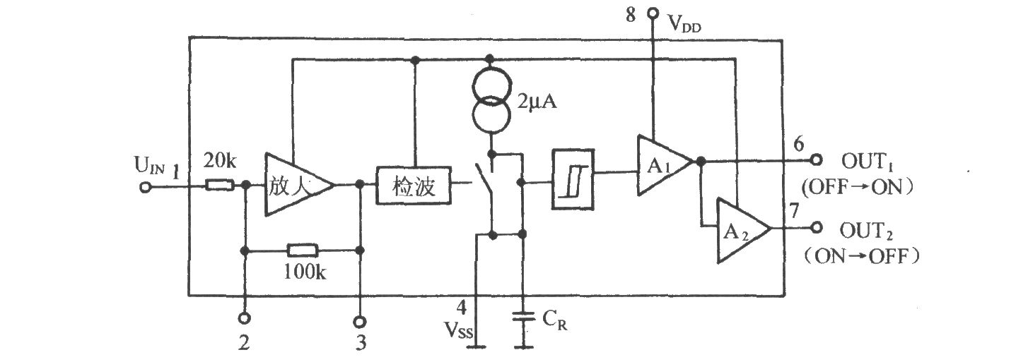 用NJM2072D的聲控音樂(lè)插座電路(一)