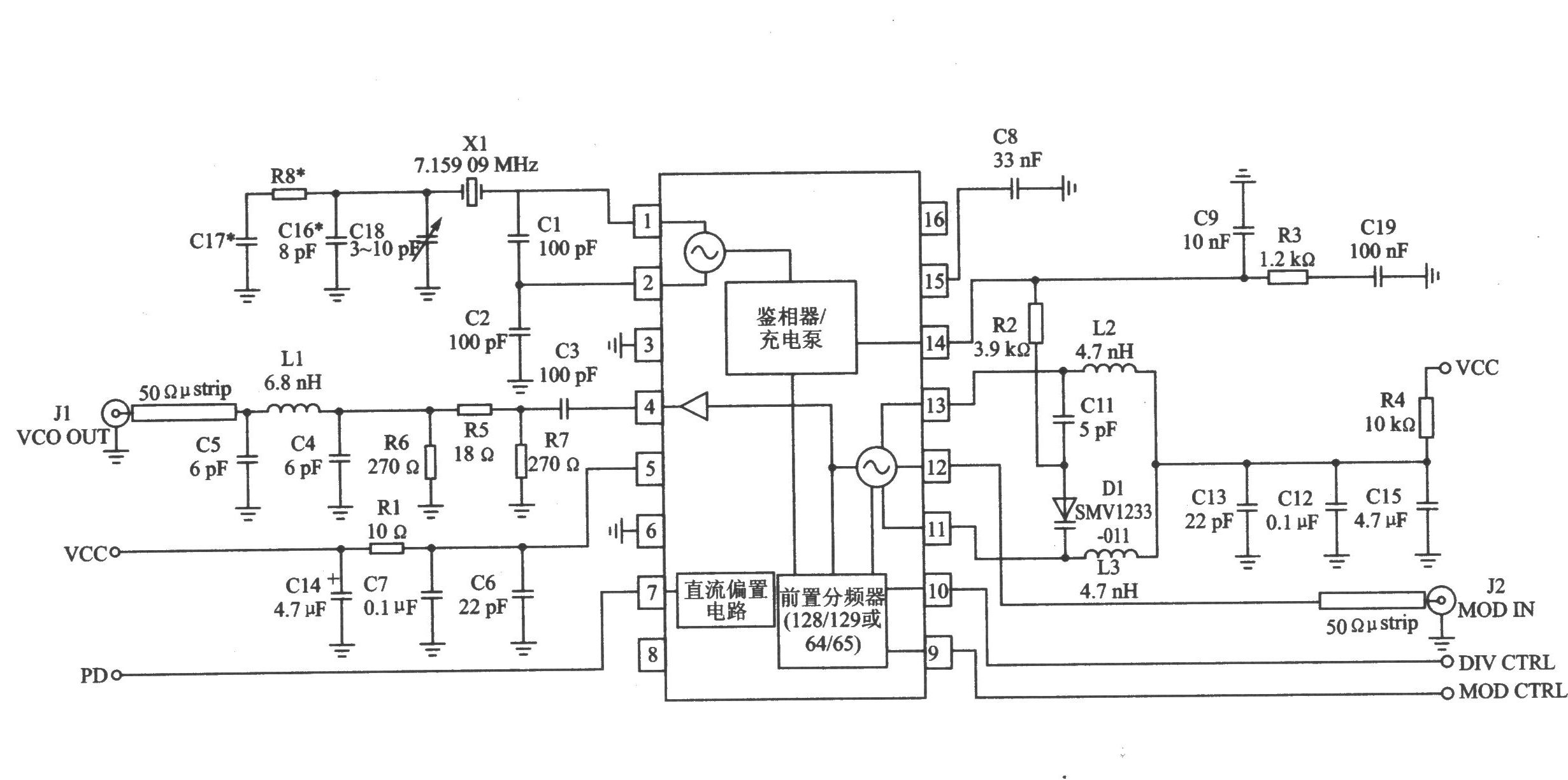 RF2510 FM/FSK 915/868/433 MHz發(fā)射器