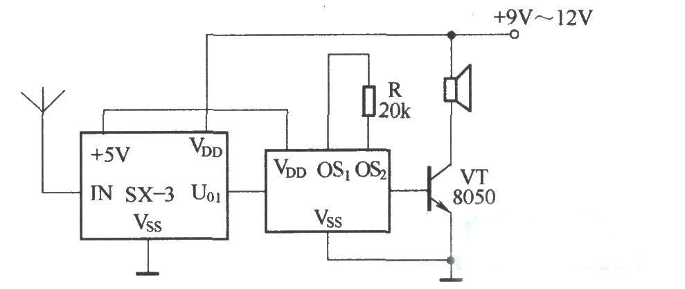 SX-3組成的自動(dòng)語(yǔ)音裝置