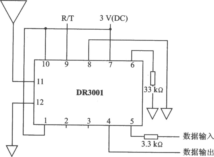 DR3001 00K 868.35 MHz收發(fā)器