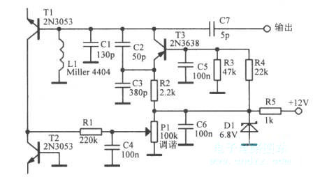 7MHz±50kHz振蕩電路