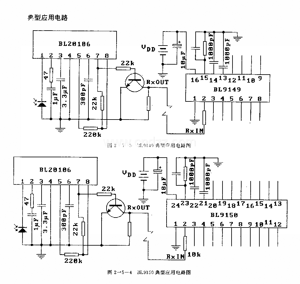 BIJ9149／BIJ9150 (通用)红外线调控接收电路