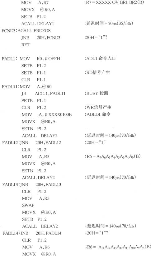 语音合成芯片TC8830AF和单片机的接口电路图