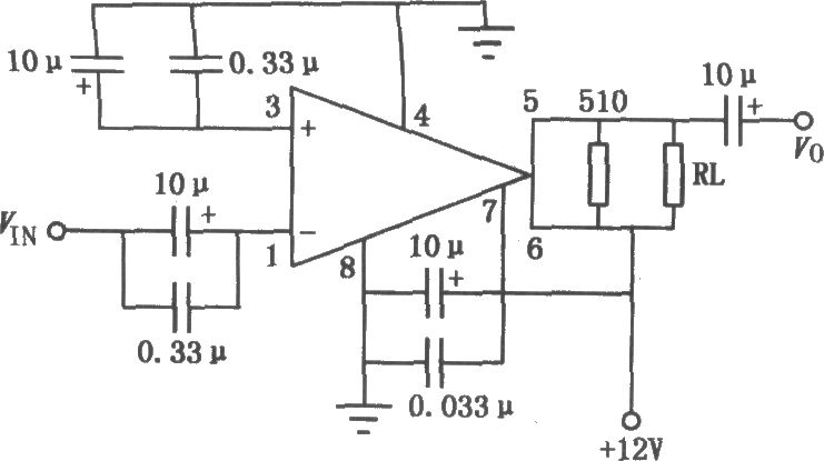 F1590单电源具有AGC的宽带单运放