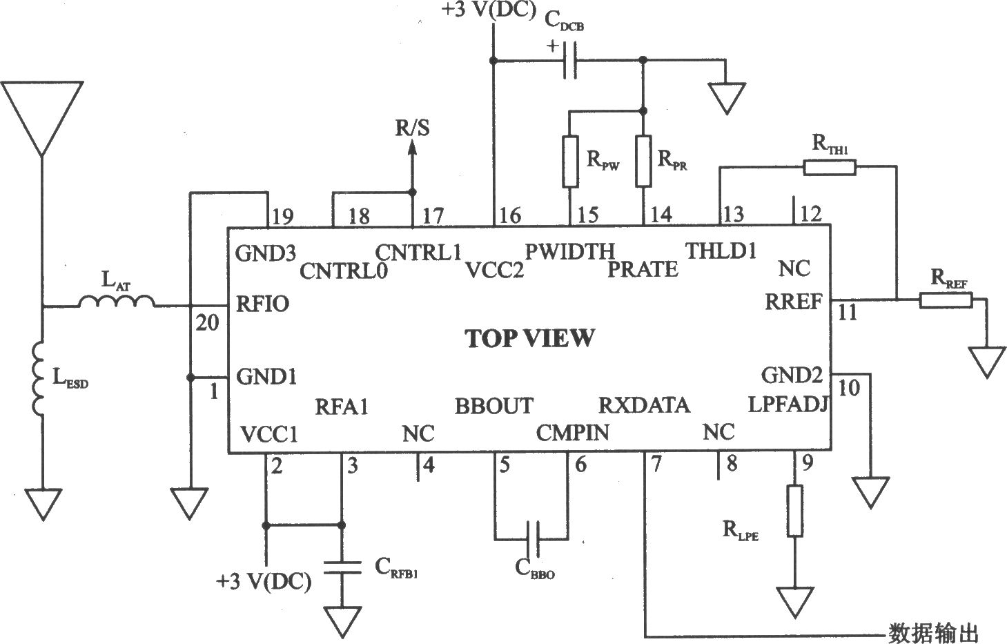 RX6000 00K/ASK 916.50 MHz ASH接收器