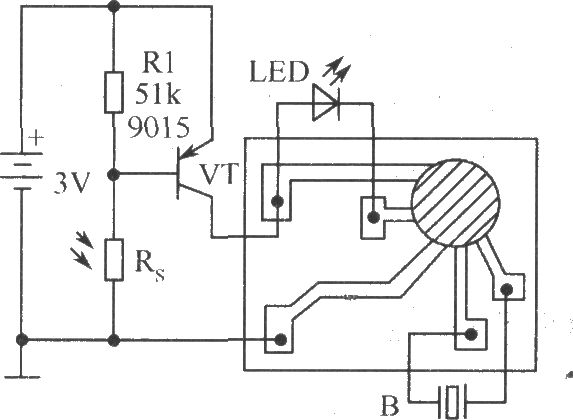 電子賀卡電路