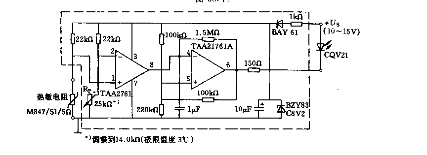 溫度報(bào)警電路