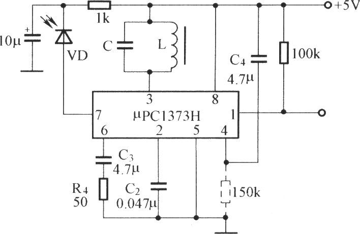 μPC1373H的應用電路