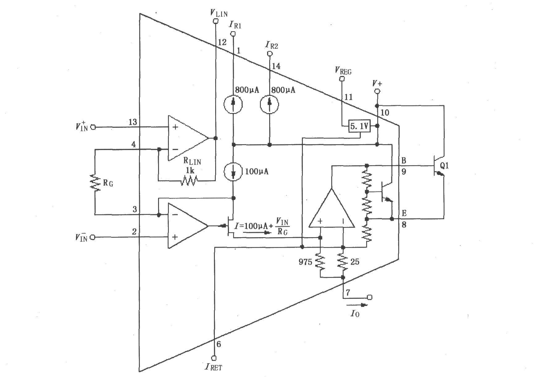 具有傳感器激勵(lì)的4～20mA電流變送器(XTRl05)