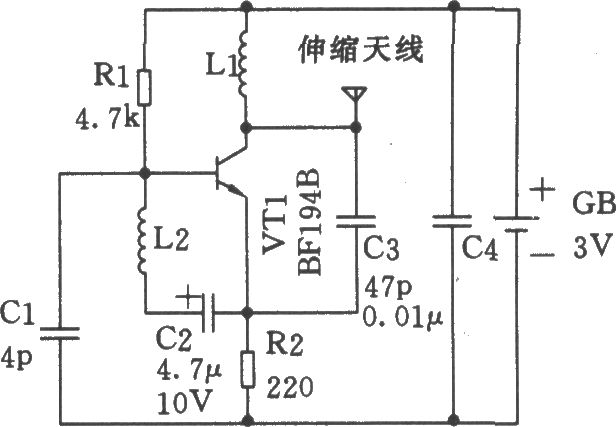 简单的电视信号发生器