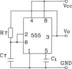 555構(gòu)成直接反饋型無穩(wěn)態(tài)自激多諧振蕩器電路