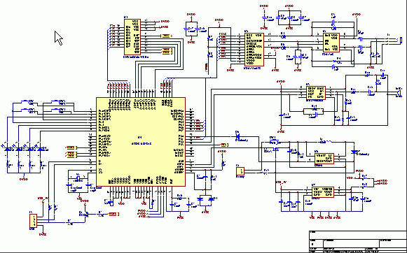 ATMEL AT89C51SND1 MP3原理圖