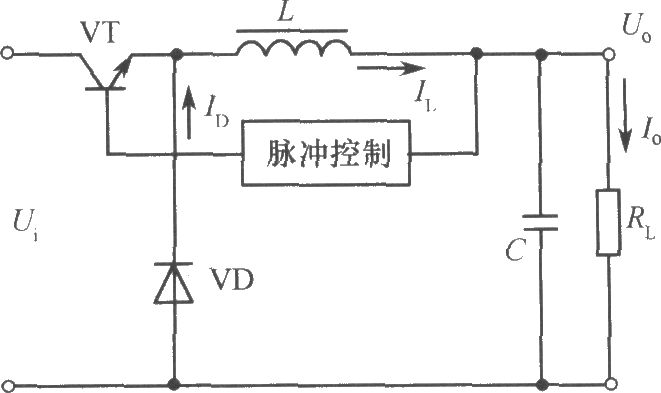 升壓式斬波型開關(guān)穩(wěn)壓電源原理圖