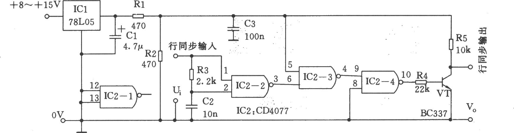 VGA同步信号自动发生器