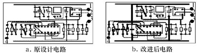 某高壓控制保護PCB的部分電路