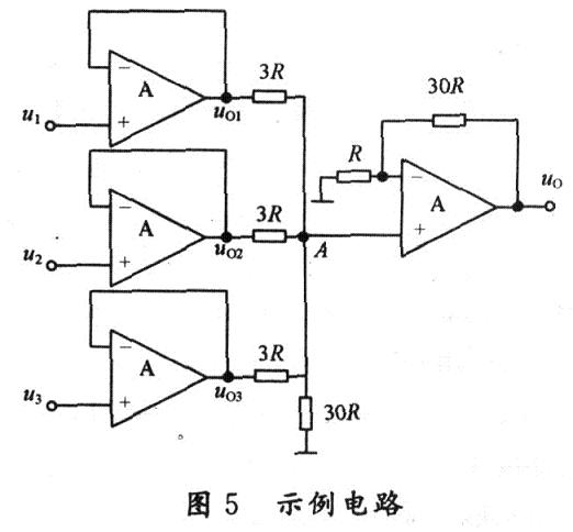 运用齐次性定理分析理想运算放大器