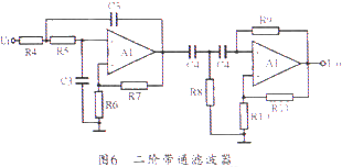 二階帶通濾波器是一種二階壓控電壓源