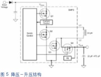 图5：降压－升压结构