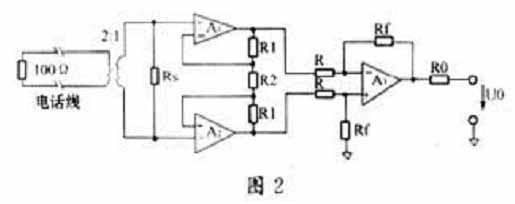 ADSL前置放大器電路