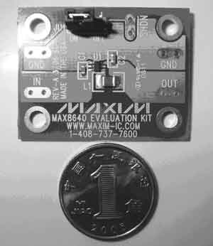 MAX8640Z针对手机应用中SDRAM供电的应用电路