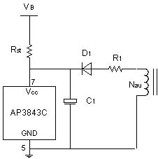 典型啟動電路部分