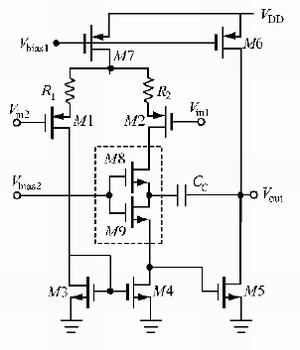 新型CMOS运算放大器