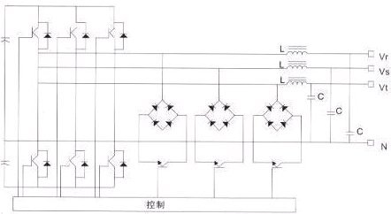 有獨(dú)特的三階逆變電路示意圖