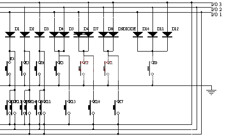 鍵盤控制電路