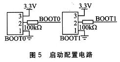 啟動(dòng)配置電路