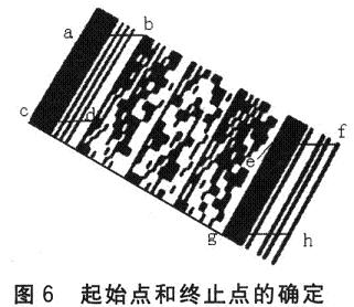 起始点和终止点的确定